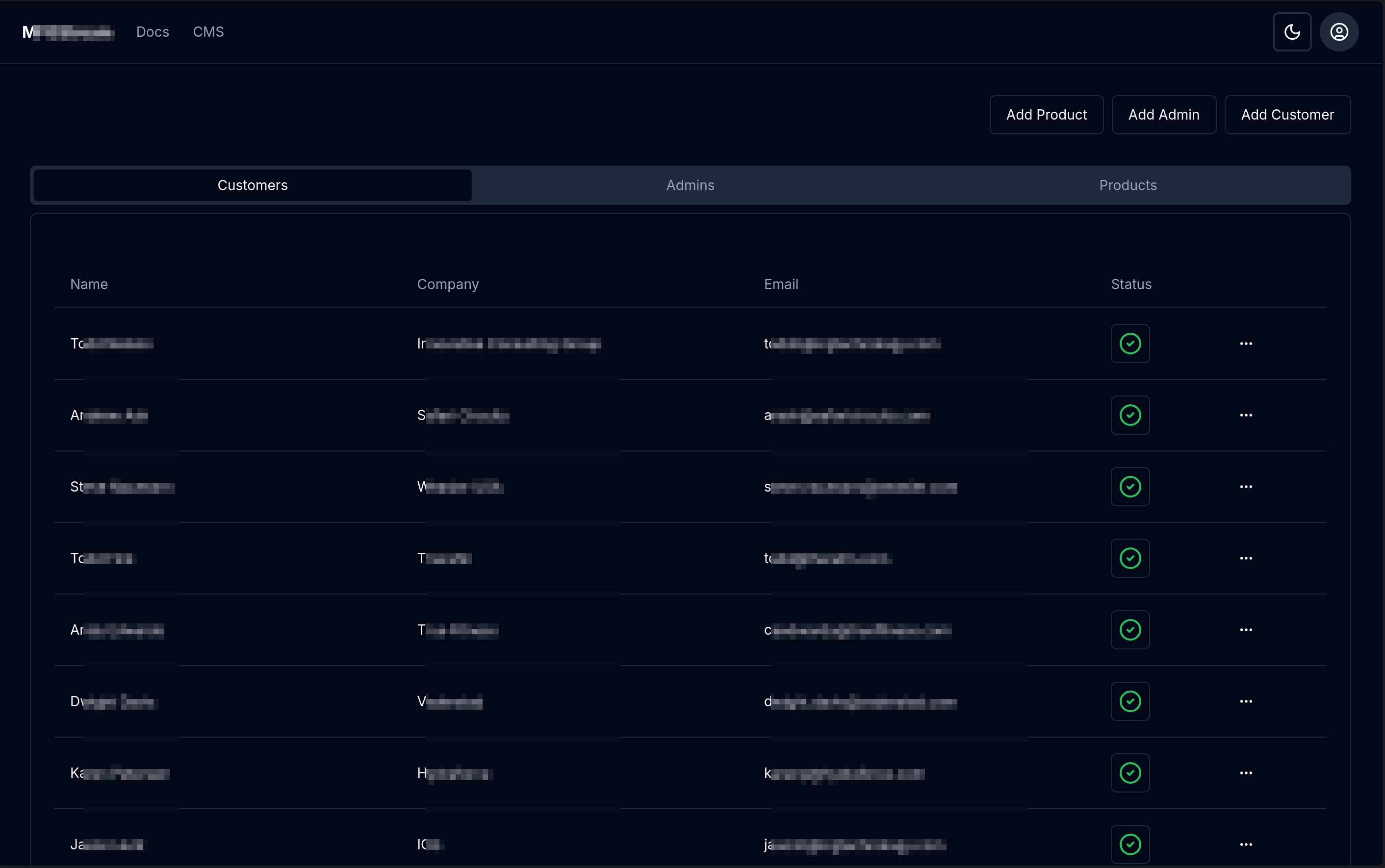 Knowledge Docs Admin Panel